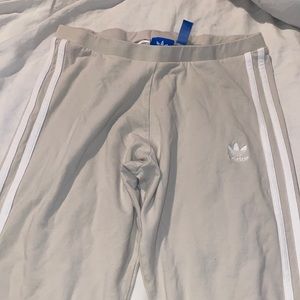 Adidas tan leggings